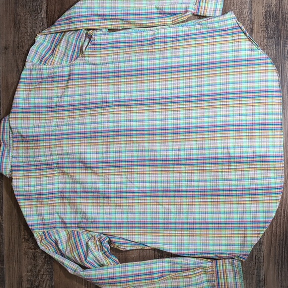POLO Ralph Lauren | RL Western | Pearl Snap | Multicolor Plaid | Size XXL - Picture 5 of 8